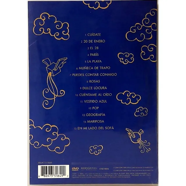Dvd - La Oreja De Van Gogh / Grandes Exitos
