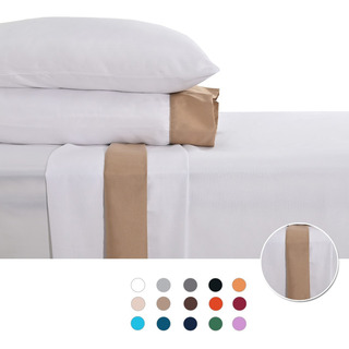 Sábanas Matrimonial 2800 Hilos Suave Premium Lisa Nature Color Blanco Sábanas Matrimonial 2800 Hilos Suave Premium Lisa Nature Color Blanco
