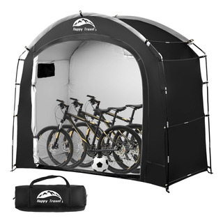 Happy Travel Cobertizo De Almacenamiento De Bicicletas, Gran Happy Travel Cobertizo De Almacenamiento De Bicicletas, Gran