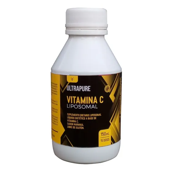 Ultrapure Vitamina C Liposomal Bebible Sistema Inmunológico Sabor Naranja