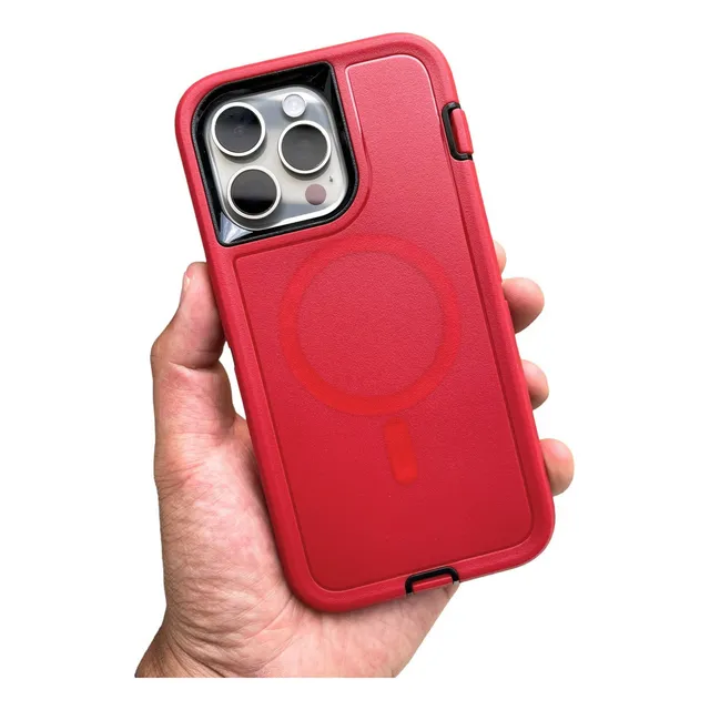 Funda Para iPhone Proteccion Militar Uso Rudo Con Magsafe