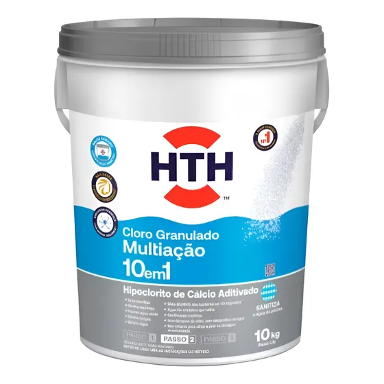 Cloro Aditivado Mineral Brilliance 10 Em 1 - Hth