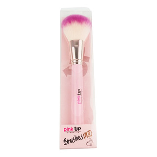 Pink Up, Brocha Para Polvo Compacto, Cerdas Suaves Pink Up, Brocha Para Polvo Compacto, Cerdas Suaves