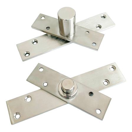 Decorplace Dobradiça Pivotante Pivô Porta Até 300kg Aço Inox Escovado Decorplace Dobradiça Pivotante Pivô Porta Até 300kg Aço Inox Escovado