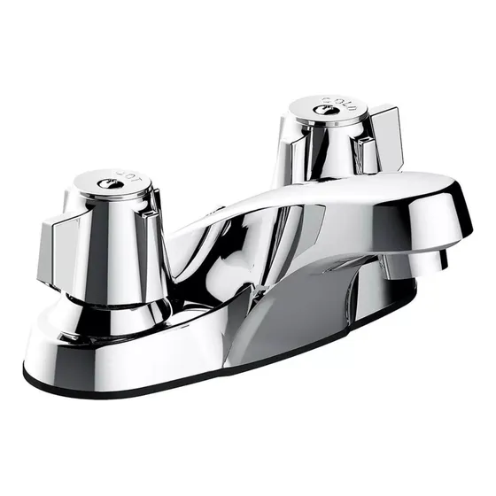 Llave Mezcladora Para Lavabo 4'' Cromada Coflex Gl-d200