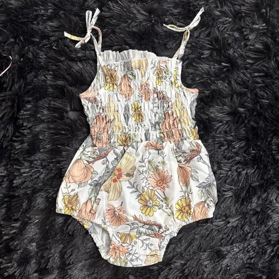Body Para Bebe Niña De Tirantes Estampado