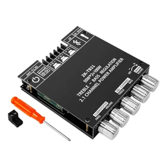 Tablero Amplificador Estéreo De 50 W+50 W+100 W