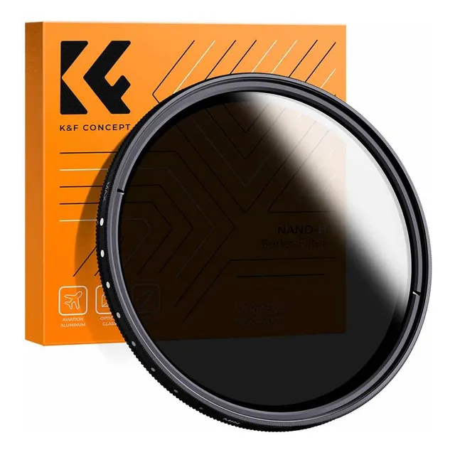Filtro Nd Para Lente 67mm Nd2- Nd400 K&f Concept 1-9 Paradas