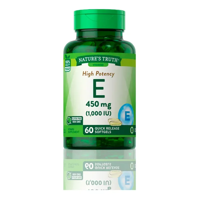 Vitamina E Nature's Truth 1,000 Iu 60 Softgels
