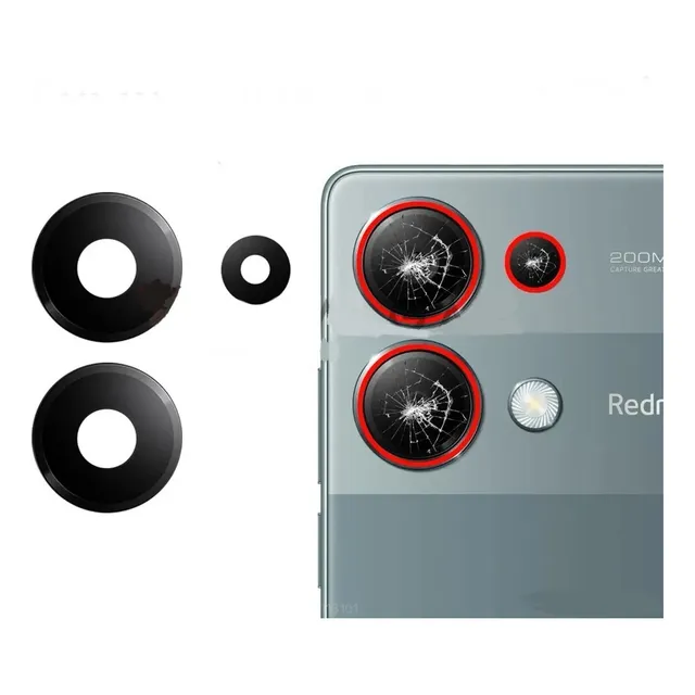 Lente Cristal Camara Trasera Xiaomi Redmi Note 13 Pro