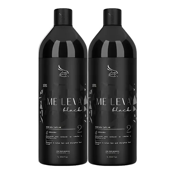 Kit Com 2 Máscara Profissional Zap Me Leva Mais 1l Original