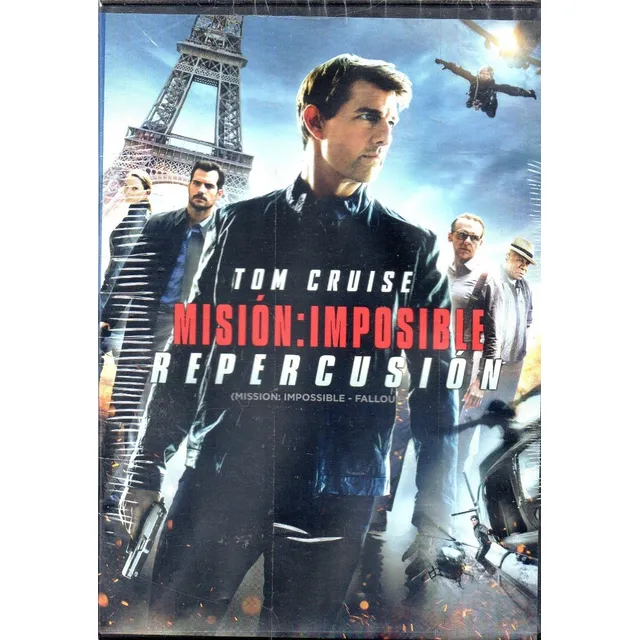 Mision: Imposible Repercusión - Dvd Nuevo Orig Cerr - Mcbmi