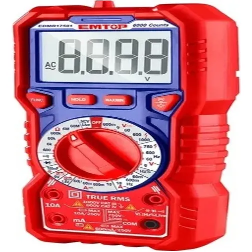 Multimetro Digital Emtop Corriente Voltaje Resistencia
