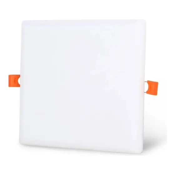 Panel De Empotrar Embutir Cuadrada Borde Infinito De 24w