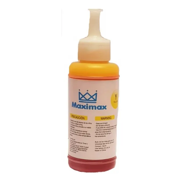 Tinta Genérica Universal  Maximax Excelente Calidad De 100ml