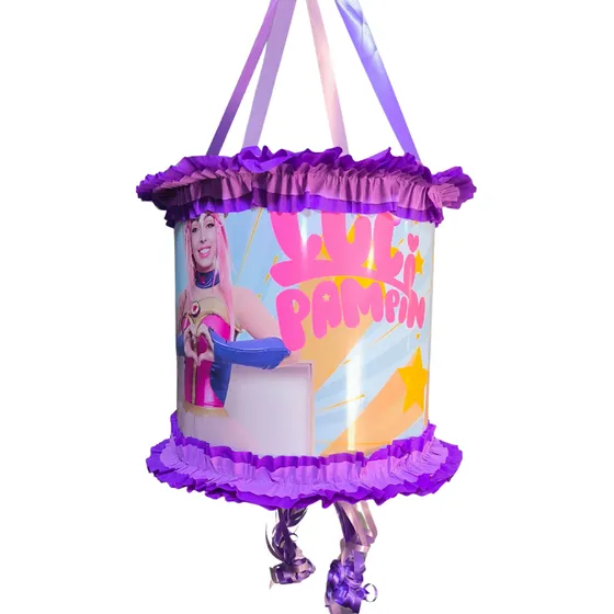 Piñata Cumpleaños Luli Pampim Cotillón