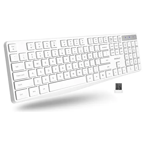 Teclado Inalámbrico Usb Macally De 2,4 G Para Portátil O Ord