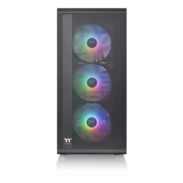 Gabinete Gamer Thermaltake S200 Tg Argb Black 3x120mm Rgb F