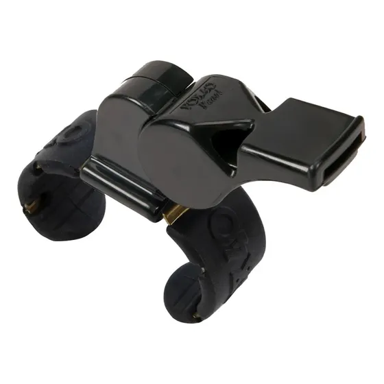 2x Apito Fox 40 C/ Dedal Profissional Arbitro Fifa Cbf Pro
