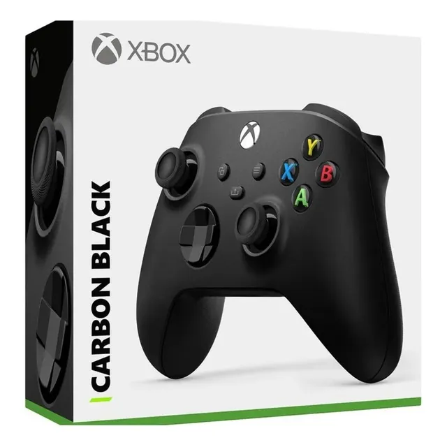 Mando Inalámbrico Xbox, Color Negro, Negro Carbón