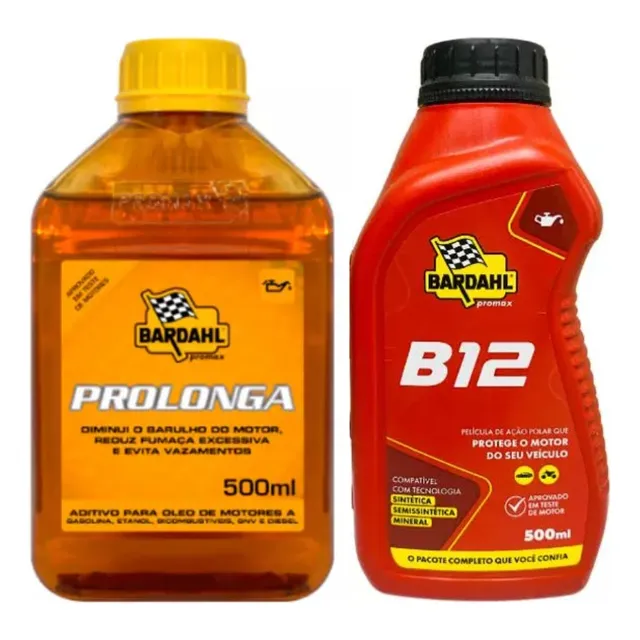 Kit - Aditivo B12 Plus 500ml + Aditivo Prolonga 500ml
