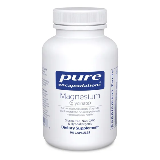 Suplemento Encapsulaciones Puras Magnesio Glicinado 90 Cap