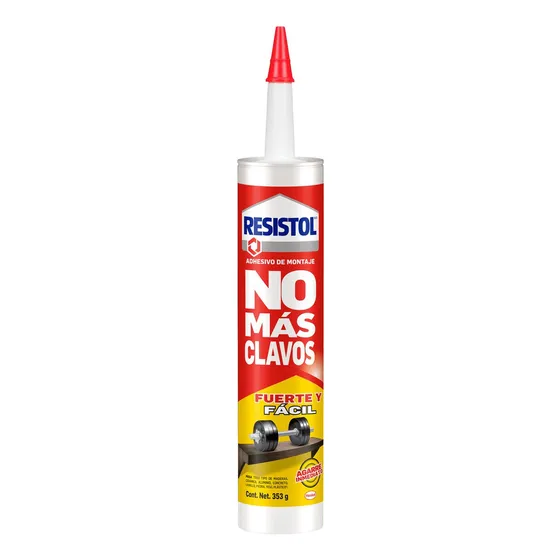 Resistol No Mas Clavos Multiusos Tubo 353 Gramos