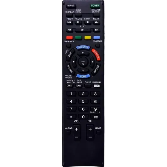 Controle Remoto Para Tv Sony Bravia Smart Lelong Le-7022