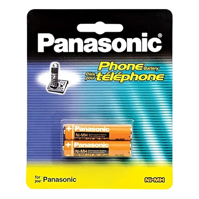 Bateria Pila Aaa Recargable Telefono Panasonic 1.2v 830mah