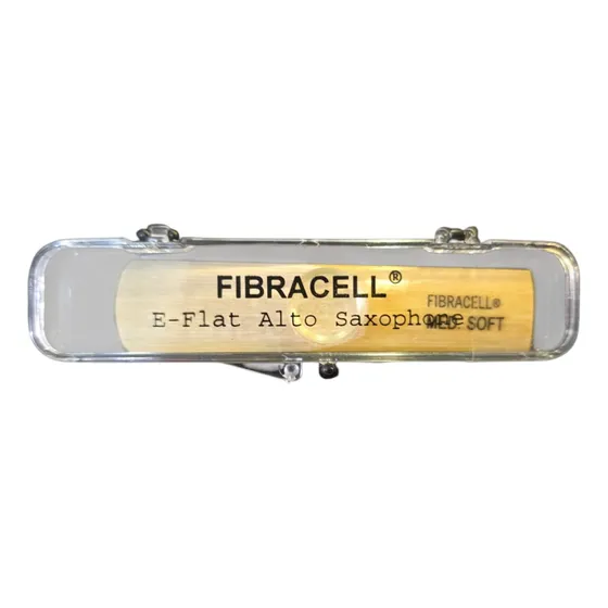 Palheta Fibracell Med. Soft Sax Alto - Valor Unitário