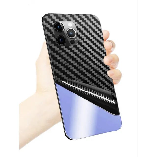 Mica Gw Metal Huawei Tipo Fibra Carbono/no Cristal
