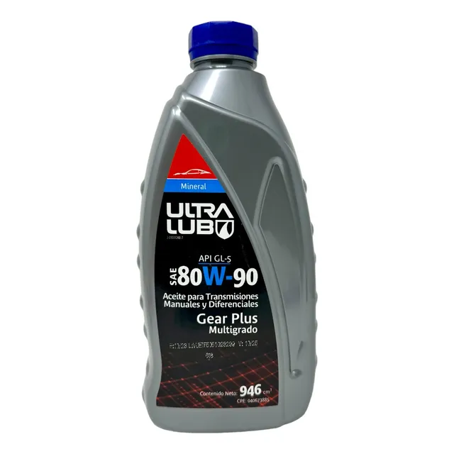 Aceite 80w90 Caja Manual Sincronica Ultralub Valvulina