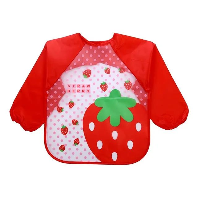 Babero Pintorcito Plastico Impermeable Manga Larga Lavable