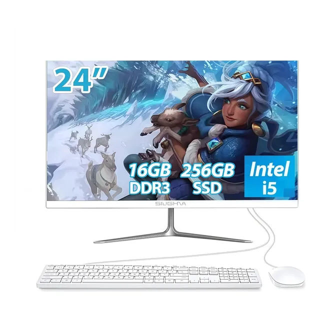 All-in-one 24  Windows 10,16 Gb De Ram,256gb,i5cpu Ordenador