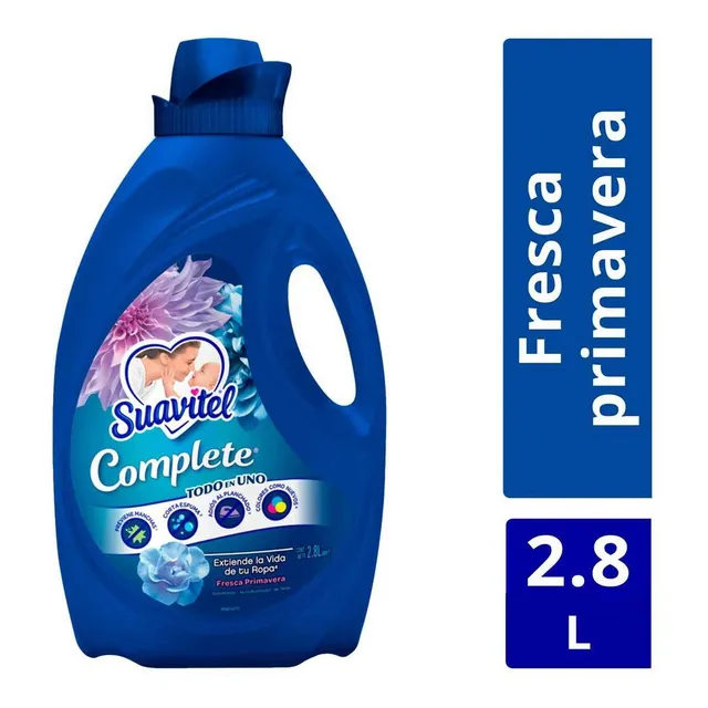 Suavizante de Telas Suavitel Complete Fresca Primavera 2.8L