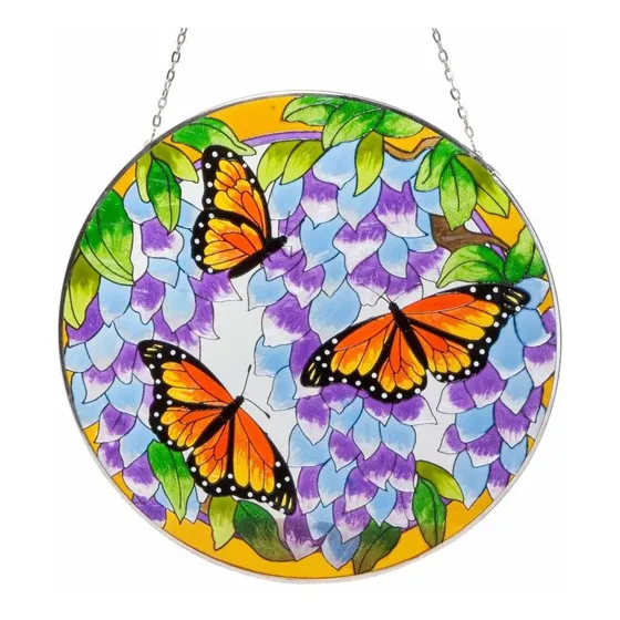 Repuesto Casa Jardin Decor Artistic Butterfly Suncatcher