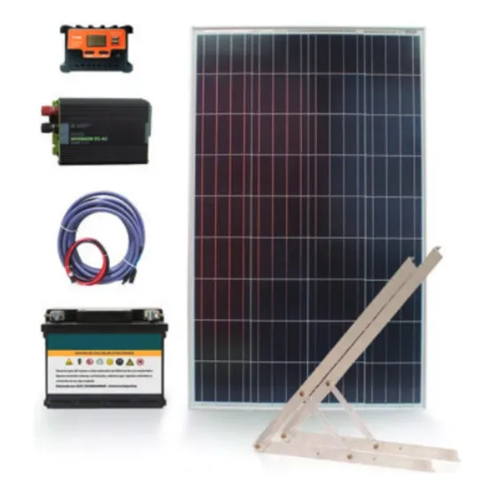 Kit De Panel Solar Autoinstalable 600w Con Usb Foco 26847/3