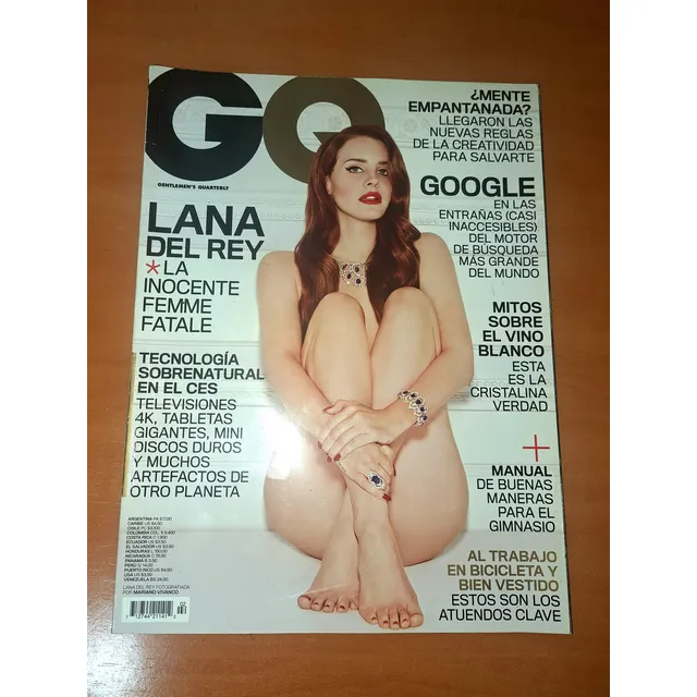 Lana Del Rey Gentlemen Quarterly Latinoamerica Revista Pop