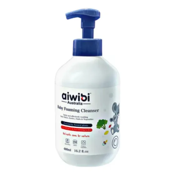 Limpiador Biberones Mamaderas Frutas Verduras Aiwibi 480 Ml