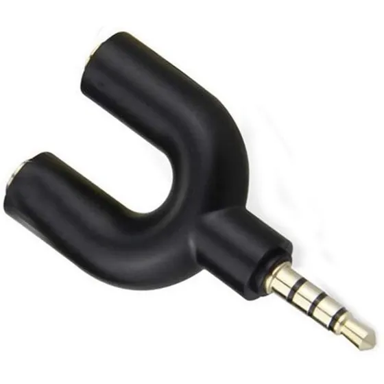 Adaptador Audio 3,5mm Micrófono Y Auricular