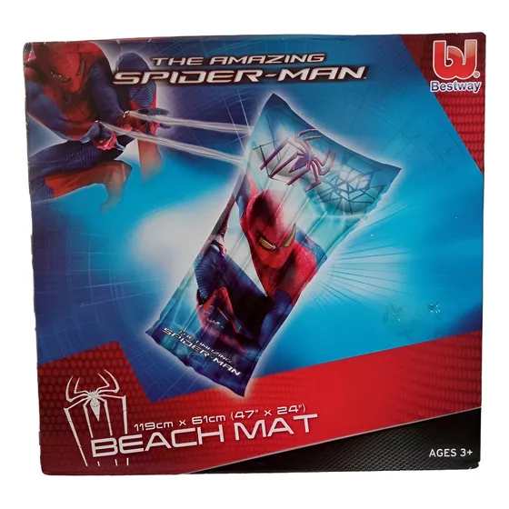 Colchón Inflable De Spiderman Marca Bestway Piscina Playa