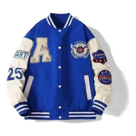Chaqueta De Estudiante Americano Uniforme De Béisbol
