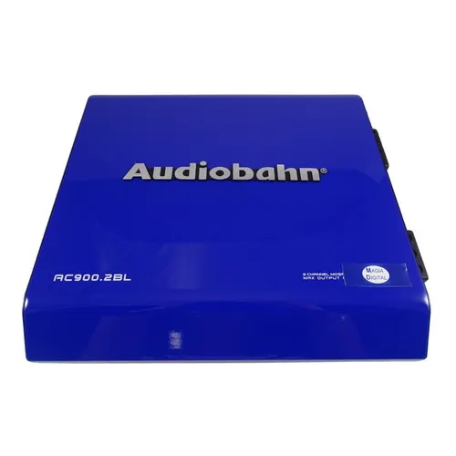 Amplificador Audiobahn Ac900.2 1500w 2 Canales Max Power Color Azul