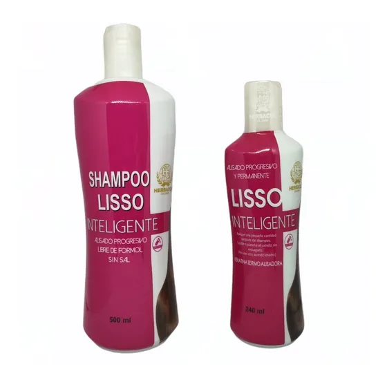 Shampoo Y Keratina Termo Alisadora Inteligente Herbacol