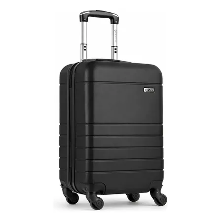 Mala De Bordo Sestini 10kg Rodas Removíveis Resistente Preto C/ Kit Organizador Bridne 10kg De Bordo