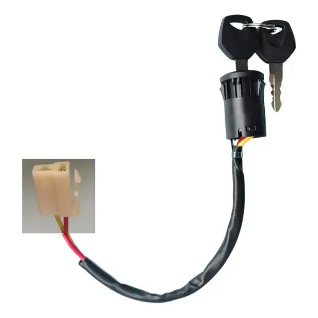 Chave Ignição Miolo Universal Carro Infantil 12v 