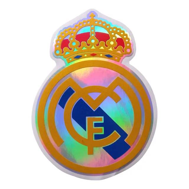 Calcomanias Real Madrid Tornasol Reflectivo