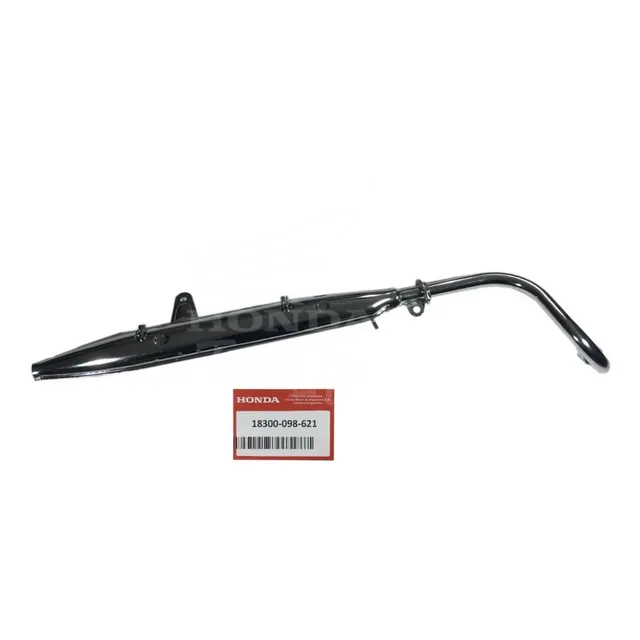 Caño De Escape Completo Cromado Original Honda Dax 70