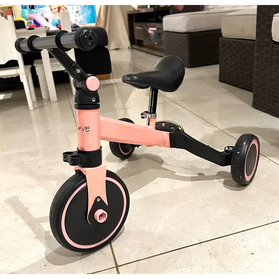 Triciclo Camicleta Bicicleta Color Rosa - Incluye Pedales