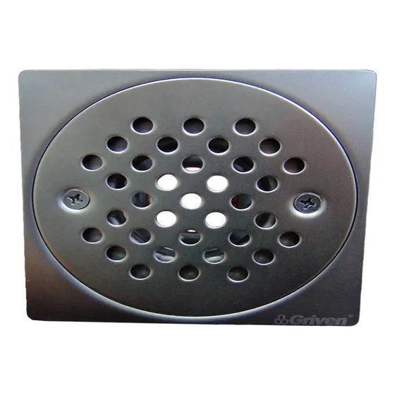 Rejilla Centro Piso Acero Inoxidable Anticucarachas 10 Cms 